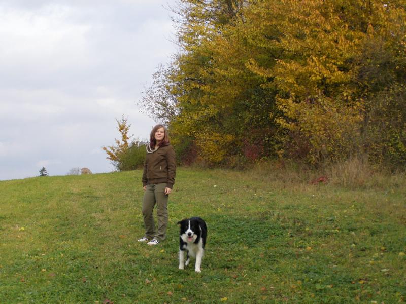 28.10.2009...hurá, z ulic jsme zamířili na louku:o)