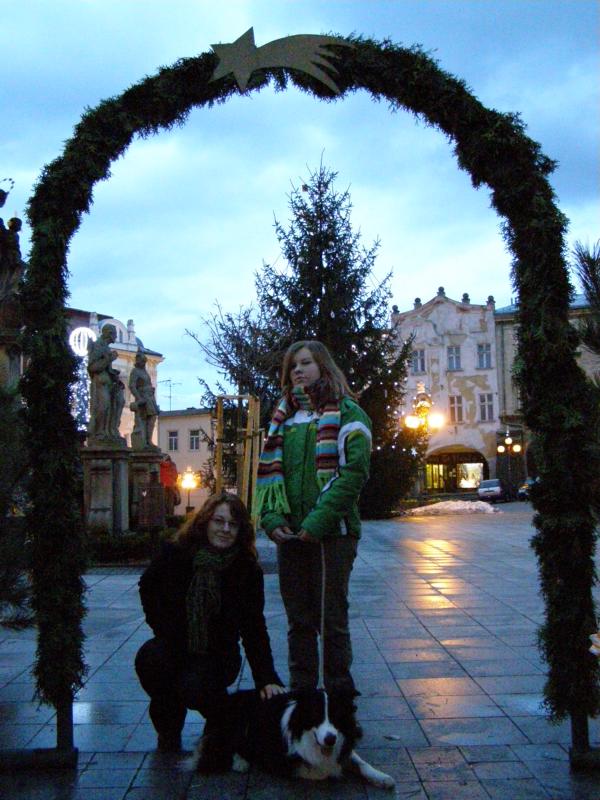 24.12.20009...na vánočním příborském náměstí